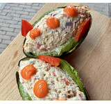 Gevulde avocado/krabsalade