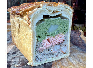 Vis en croûte/zalm/coquille/gamba/snoekbaars