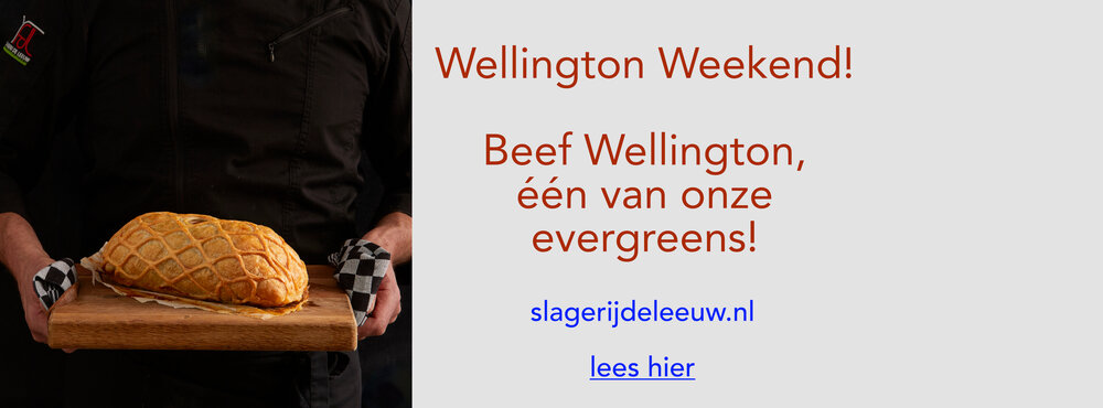Beef Wellington Weekend Slagerij De Leeuw Amsterdam