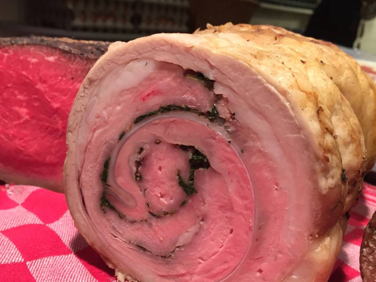 Veal fricandeau (vitello tonnato)
