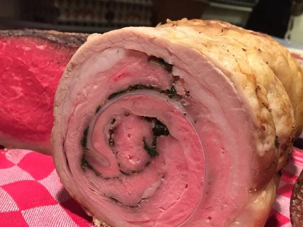 Kalfsfricandeau (vitello tonnato)