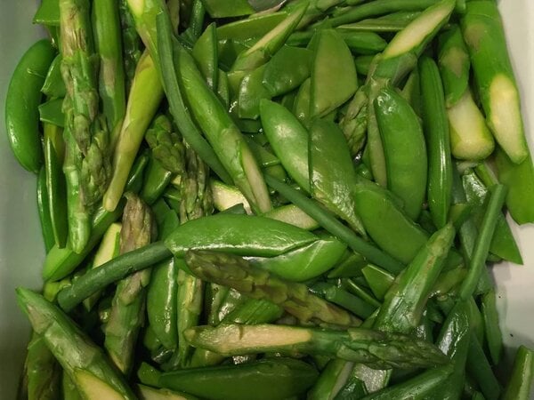 Green vegetable mix