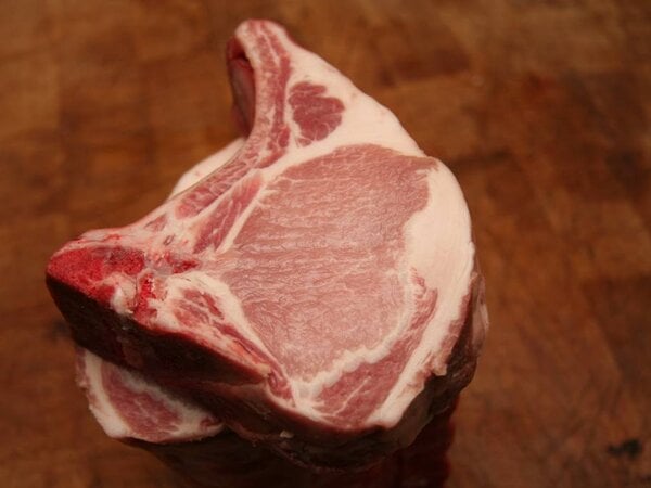 Ribkarbonade Iberico