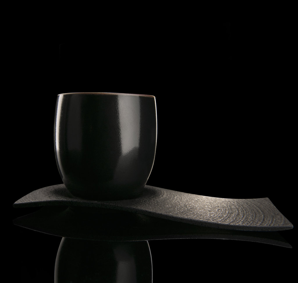 Chushin Kobo set - Porselein en gietijzer