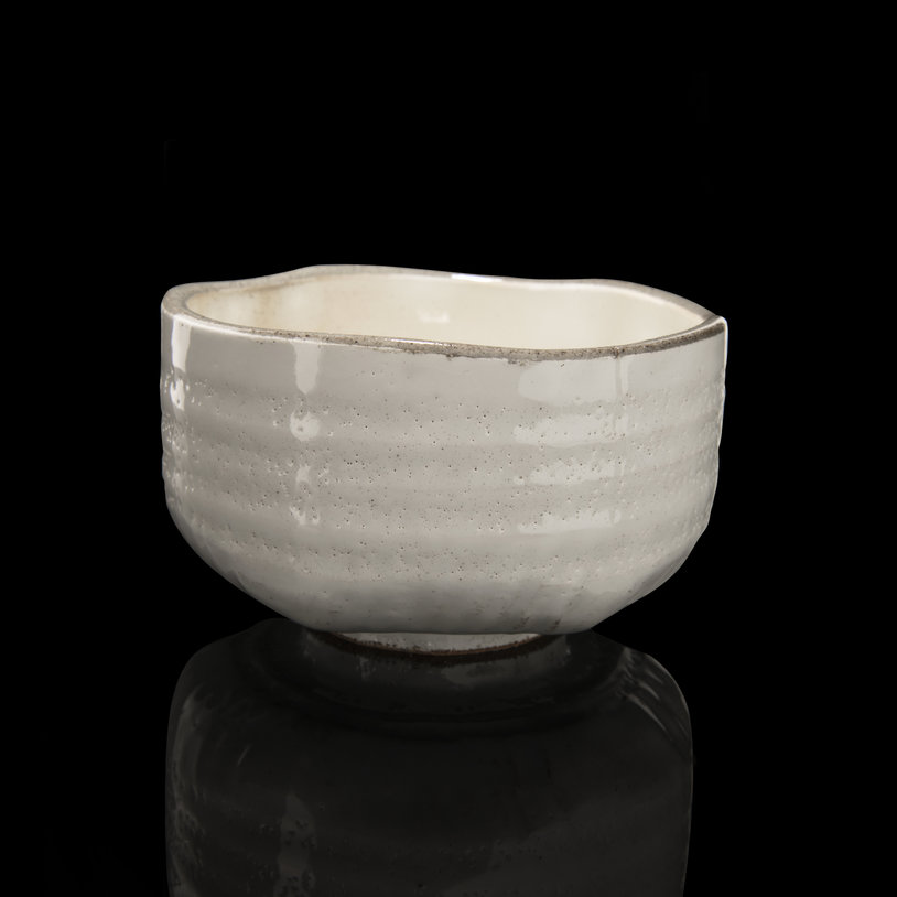 Handmade Matcha bowl white