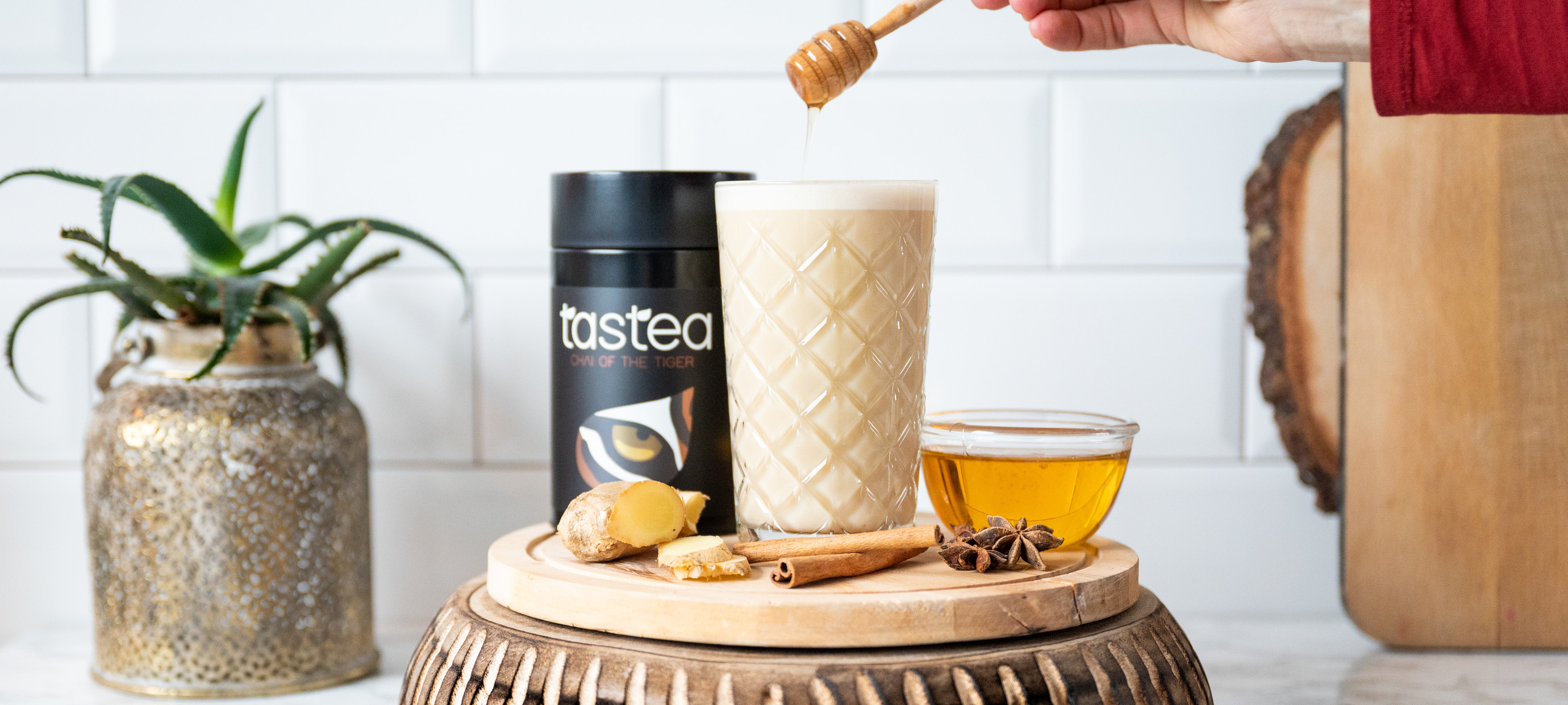 Recept: Chai Of The Tiger Latte