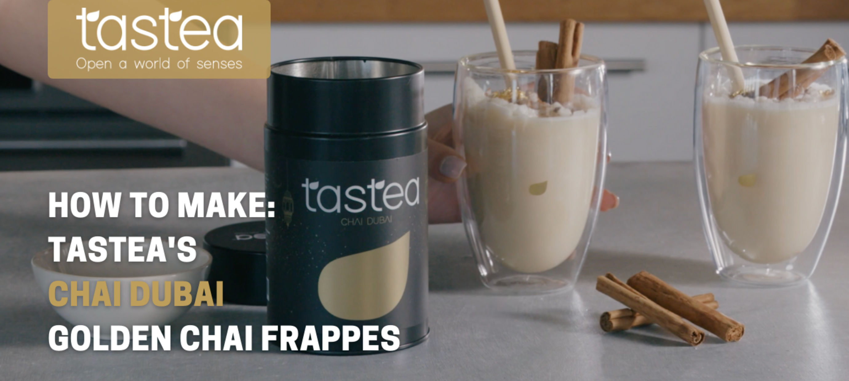 HOW TO | Golden Chai Frappes