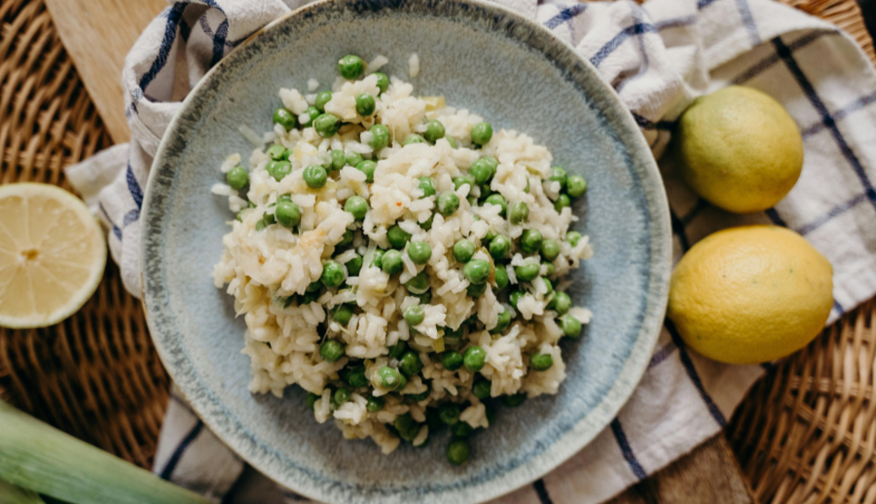 Groene Thee Risotto met Groenten