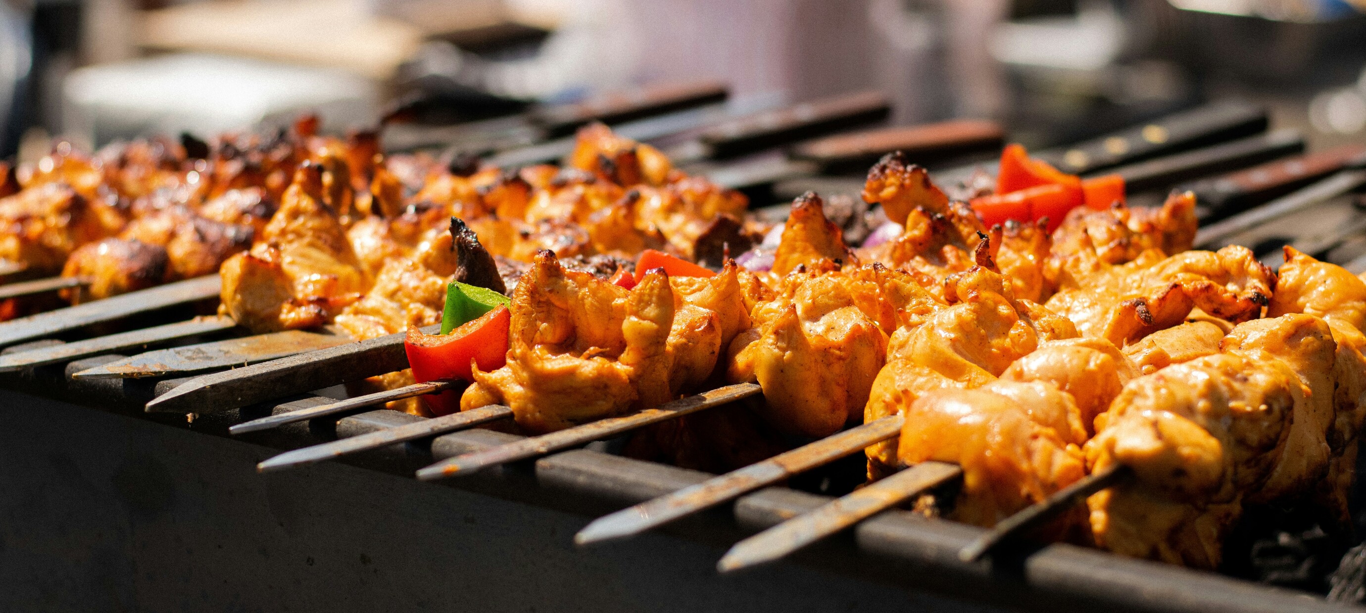 Gegrilde kipspiesjes met Let’s Go To Cloud Nine marinade