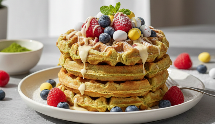 The Ultimate Matcha Wafels