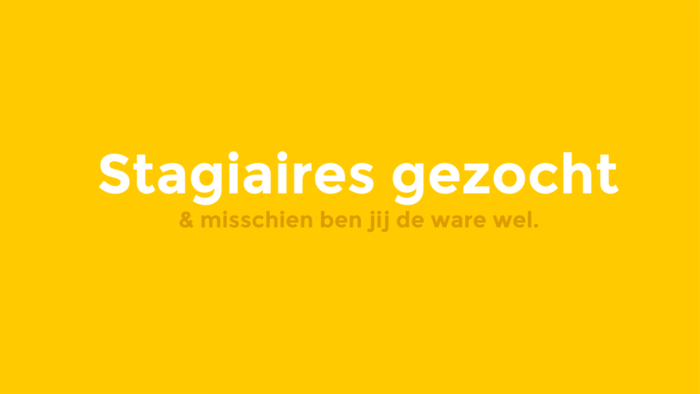 Media Productie/redactie stage Quinsding & co