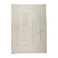 Litho Egyptische reliëfs van Ptahmes