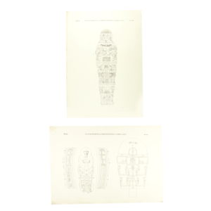 Rijksmuseum van Oudheden Set litho's buitenkist Anchefenchonsoe