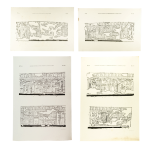 Rijksmuseum van Oudheden Litho's mummiekist Xonsotep