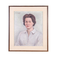 Portret mevr. A Rietra-Wagner