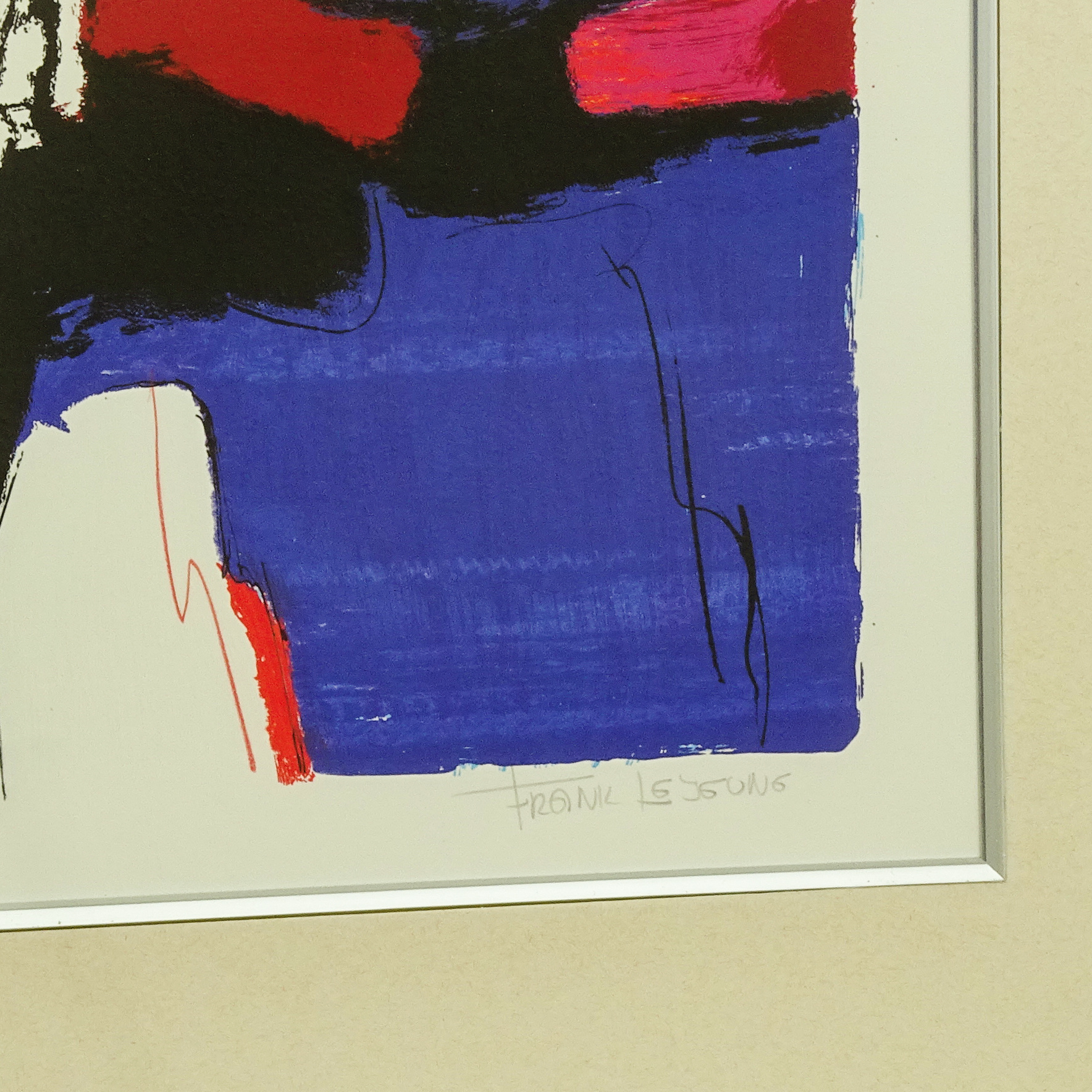 Frank Lejeune, first visit Toscane