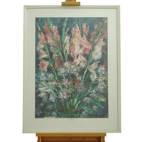Piet Middelhoek, Gladioli and chrysanthemums