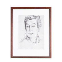 Theo Swagemakers, Portret Elly Swagemakers, ca. 1960