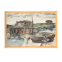 Toon Snijders, Bootje op strand