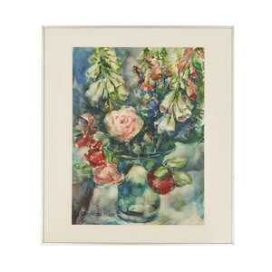 De Bibliotheek aan de Vliet Piet Middelhoek, Bouquet with thimble