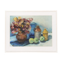 Piet Middelhoek, Still life with dried flowers