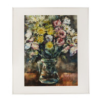 Piet Middelhoek, Stilleven met bloemen