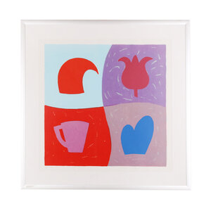 De Bibliotheek aan de Vliet S. van der Lande, Form and Colour I