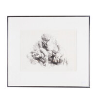 Lithografie door Jan Mensinga