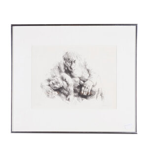 Theo Swagemakers Museum Lithografie door Jan Mensinga