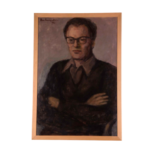 Theo Swagemakers Museum Theo Swagemakers, Portret Vic Swagemakers, 1975