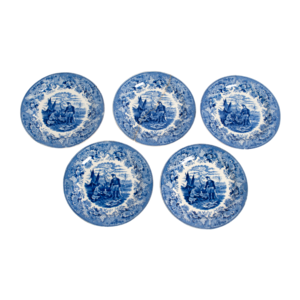 Museum Vlaardingen Five wall plates