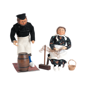 Museum Vlaardingen Set of folk dolls