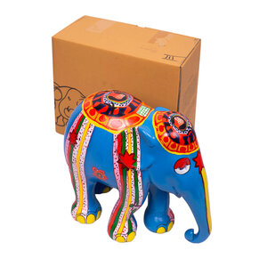 Private Collecties Corneille, Olifant blauw