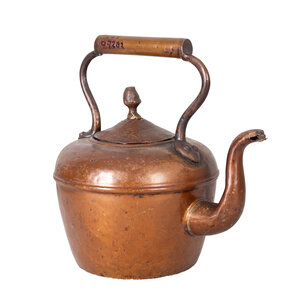 Museum Noordwijk Antique copper tea kettle