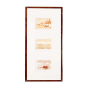 Museum Noordwijk Drie kleuren-afdrukken van Karel Kok