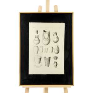 Rijksmuseum van Oudheden Litho Egyptische vazen