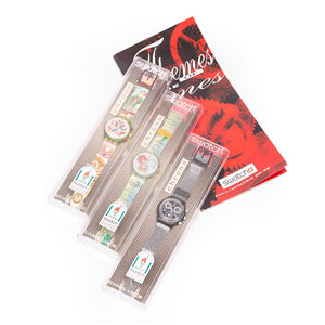 Swatch collectie Swatch, 'Archimede', 'Treasury', 'Chess' en catalogus