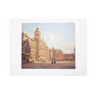 Poster 'City Hall on Dam Square' - Jan van der Heijden