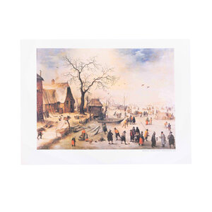 Theo Swagemakers Museum Poster 'Winter landscape' - Peter Snayers