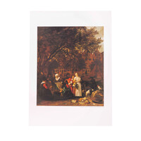 Poster 'Groentemarkt te Amsterdam' - Gabriël Metsu