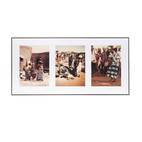 Drie ingelijste foto's