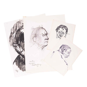 Theo Swagemakers Museum Zes geschetste portretten