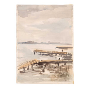 De Bibliotheek aan de Vliet André Tigchelaar, Landscape