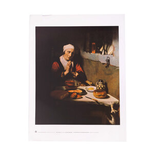 Theo Swagemakers Museum Poster 'The prayer without end' - Nicolaes Maes