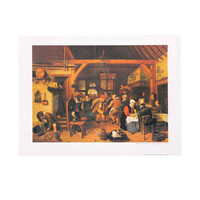 Poster 'Wedding party' - Jan Steen