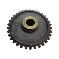 Twee kettingwielen en tandwiel