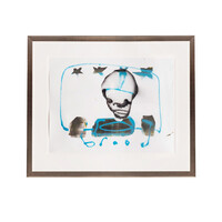 Herman Brood, 'Man met raceauto'