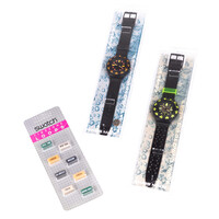 Swatch 'Barrier Reef', Swatch 'Black Wave'