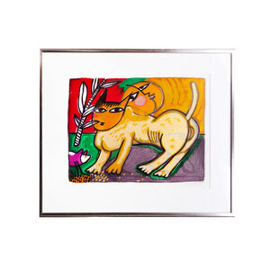 Private Collecties Corneille, 'Le chat jaune'