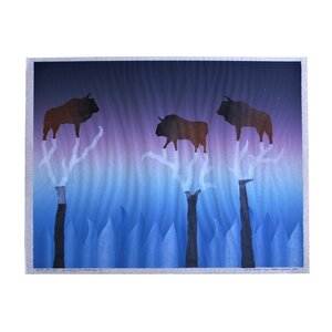 Voormalige collectie Zaanstad Wim Koster, 'De schepping van Bratowicza VI / Hoe de wisenten hun bestaan begonnen zijn'